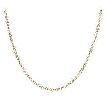 9ct Yellow Gold Belcher Chain 20"