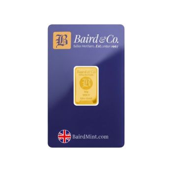 24ct Pure Yellow Gold Minted Gold Bar - 10g