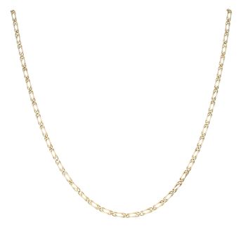 14ct Yellow Gold Fancy Chain 18"