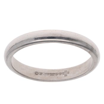 18ct White Gold Wedding Band 2.8mm