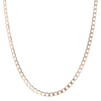 9ct Yellow Gold Curb Chain 20"