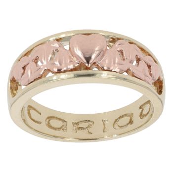 9ct Yellow And Rose Gold Vine Of Life Clogau Ring