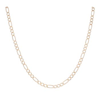 9ct Yellow Gold Figaro Chain 18"