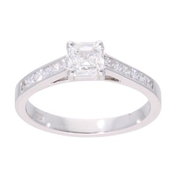 Platinum 1.00ct Diamond Solitaire Ring