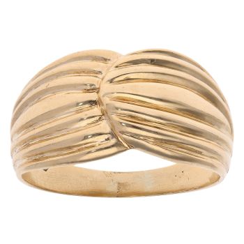 9ct Yellow Gold Patterned Ring