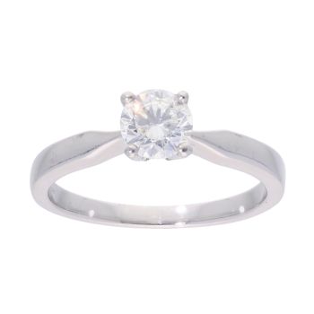 Platinum 0.50ct Diamond Solitaire Ring