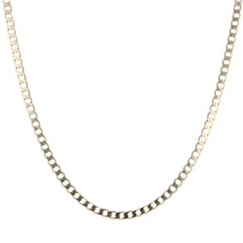 9ct Yellow Gold Curb Chain 20"