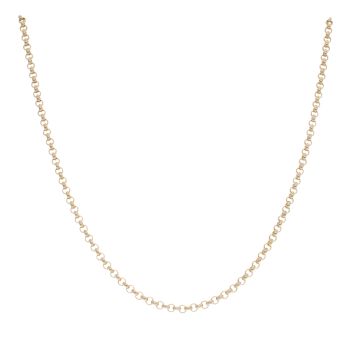 9ct Yellow Gold Belcher Chain 18"