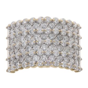 18ct Yellow Gold 2.00ct Brilliant Cut Diamond Fancy Ring