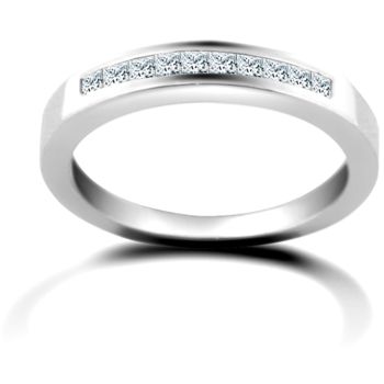 18 Carat White Gold 25pts Diamond Ring