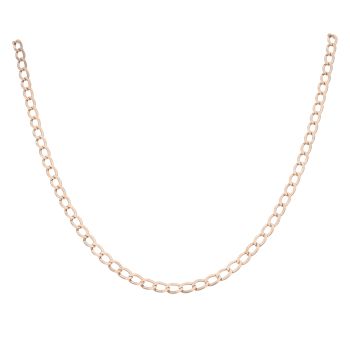 9ct Yellow Gold Curb Chain 20"