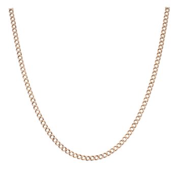9ct Yellow Gold Curb Chain 26"