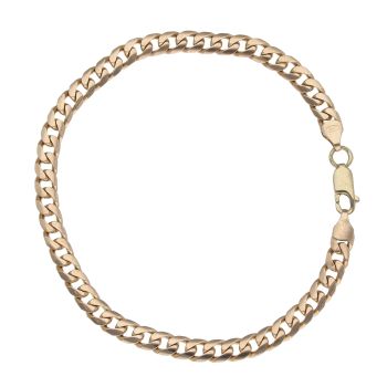 9ct Yellow Gold Bracelet 8"