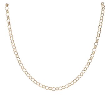 9ct Yellow Gold Belcher Chain 18"