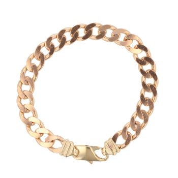 9ct Yellow Gold Curb Bracelet 8.5"