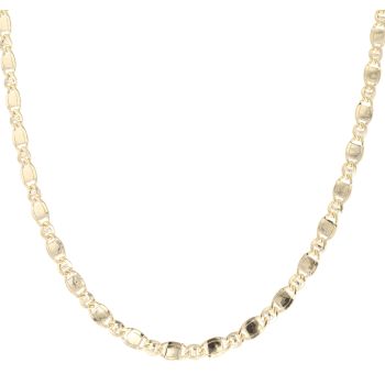 14ct Yellow Gold Anchor Chain 22"