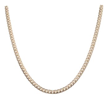 9ct Yellow Gold Curb Chain 20"