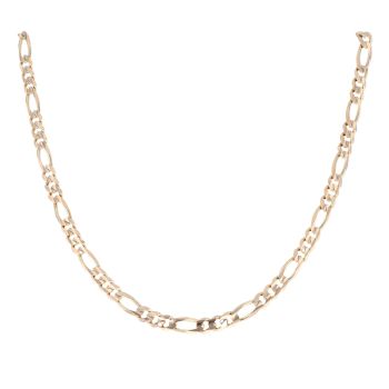 9ct Yellow Gold Figaro Chain 20"