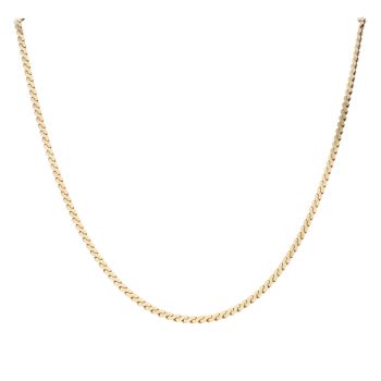 9ct Yellow Gold Fancy Chain 16"