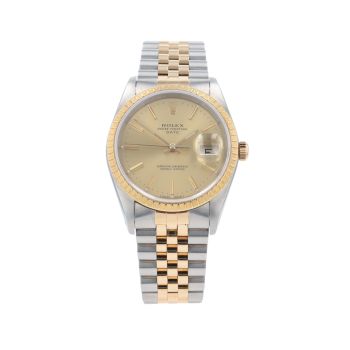 Rolex Oyster Perpetual Date Pre Owned Watch Ref 15233