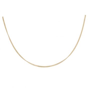 9ct Yellow Gold Curb 20" Chain