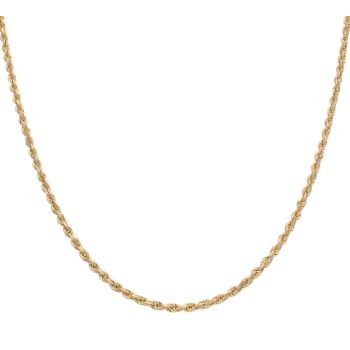 9ct Yellow Gold Rope Chain 16"