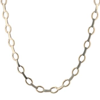 14ct Yellow Gold Fancy Chain 18"