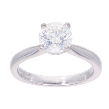 18ct White Gold 1.50ct Diamond Solitaire Ring