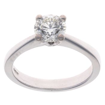 Platinum 1.20ct Diamond Solitaire Ring