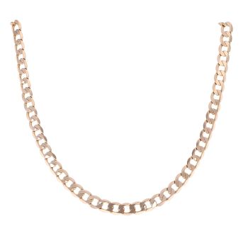 9ct Yellow Gold Curb Chain 20"