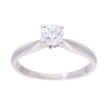 18ct White Gold 0.50ct Diamond Solitaire Ring