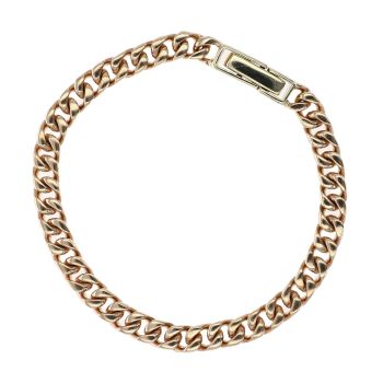 9ct Yellow Gold Curb Bracelet 8.5"