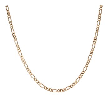 9ct Yellow Gold Figaro Chain 20"