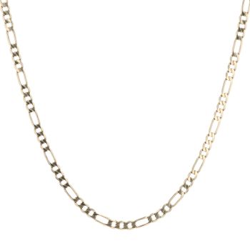9ct Yellow Gold Figaro Chain 20"