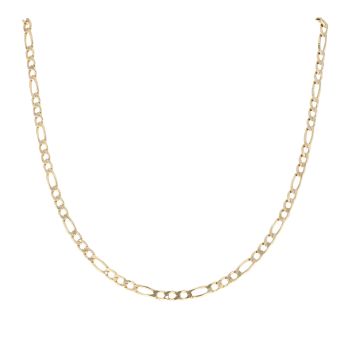 9ct Yellow Gold Figaro Chain 20"