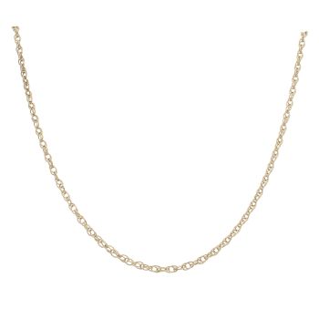 9ct Yellow Gold Fancy Chain 26"