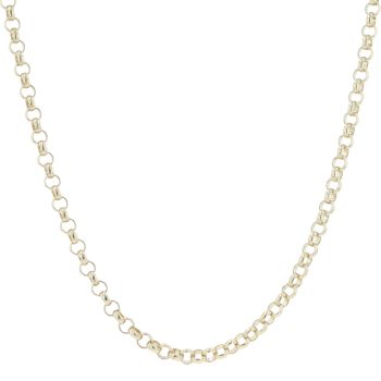 9ct Yellow Gold Belcher Chain 20"