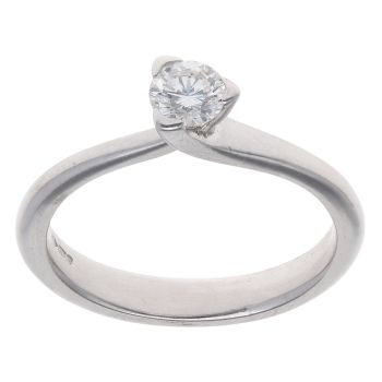 Platinum 0.25ct Brilliant Cut Diamond Solitaire Ring
