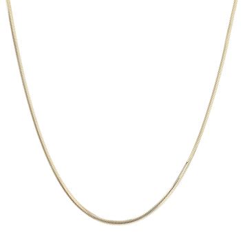 14ct Yellow Gold Snake Chain 18"