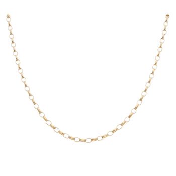 9ct Yellow Gold Belcher Chain 20"