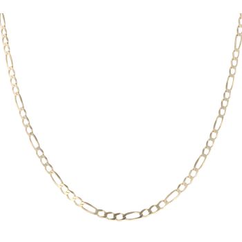 9ct Yellow Gold Figaro Chain 20"
