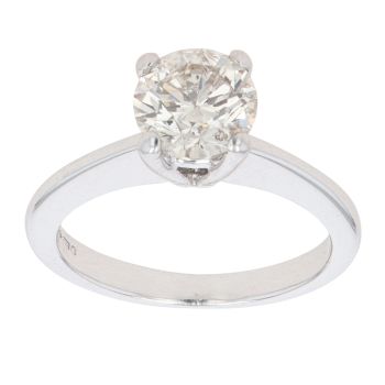 18ct White Gold 1.50ct Brilliant Cut Diamond Solitaire Ring