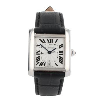 Cartier Tank Francaise Pre Owned Watch Ref W5001156