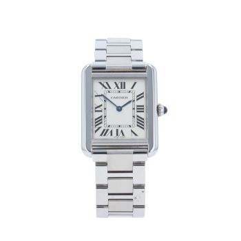 Cartier Tank Solo Pre Owned Watch Ref 2716