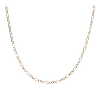 9ct Yellow Gold Figaro Chain 20"