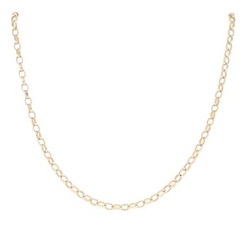 9ct Yellow Gold Belcher Chain 20"