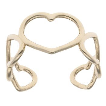9ct Yellow Gold Heart Ring