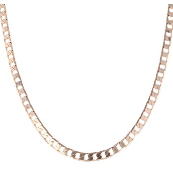 9ct Yellow Gold Curb Chain 22"