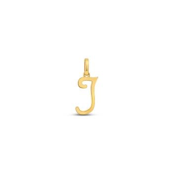 22ct Yellow Gold Initial J Pendant