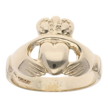 9ct Yellow Gold Claddagh Ring